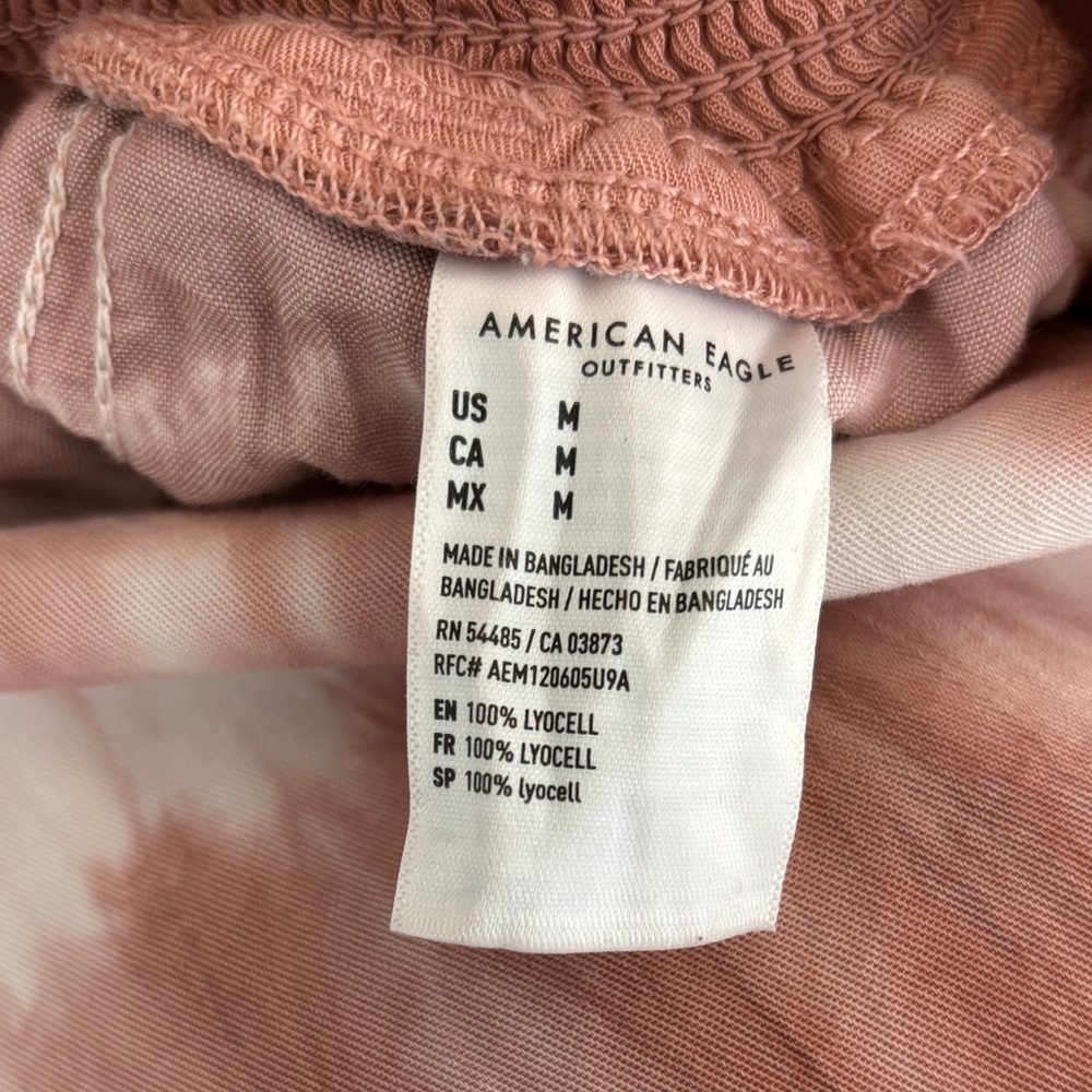 American Eagle Outfitters Tie-Dye Joggers in Pink and White - Picture 12 of 12